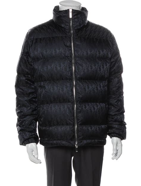 dior mens puffer jacket|dior oblique puffer.